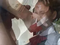 瘦有hotkinkyjo巨大的假阳具。 女同性恋
