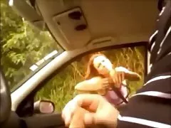 业余gf给出了一个草率的深入口和接收暨在嘴里