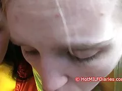 两个家伙他妈的Sana安居紧孔类