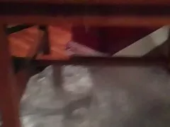 可爱跳舞的胸罩和内裤