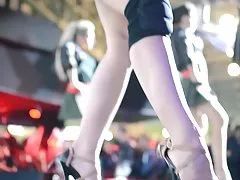 性感的女孩，在性感的的高跟鞋30