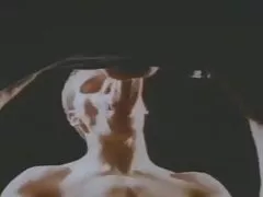 J15 业余丰满青少年显示她的猫